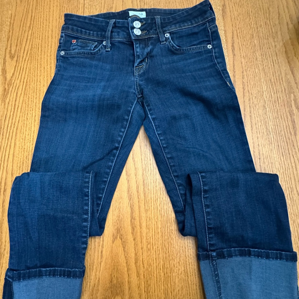 Hudson Jeans Dark Indigo Women's Cropped Jeans